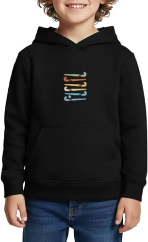 Spreadshirt Bunte Hockeyschläger Muster Kinder Premium Hoodie