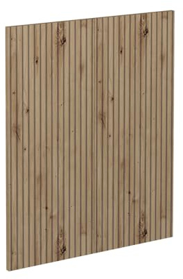 Vicco Küchenfront R-Line, Artisan-Eiche, 59.2 x 71.3 cm