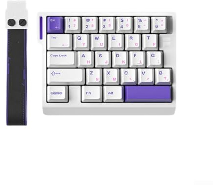 Zoegneer M30HE 29 Key Wired Mechanical Gaming Keyboard with 8K Polling Rate Ultra Low Latency Magnetic Switch Compact 30 Percent Layout RGB Backlit ABS for Esports PC(Black)