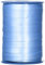 PRÄSENT PATTBERG Geschenkband hellblau, 250 Meter Ringelband 10 mm zum Basteln, Dekorieren & Verpacken von Geschenken zu jedem Anlass, 2549-602, 250-m-Spule 10 mm