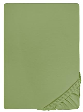 biberna Feinjersey-Spannbetttuch 0077144 fichte 1x 180x200 cm - 200x200 cm