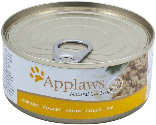 Applaws Cat Tin Chicken Breast Pack of 24 (24 x 156 g)
