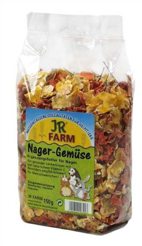 JR Farm Sonnengemüse | 8X 80 g Nagerfutter Nahrungsergänzung Snack