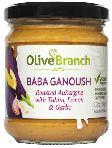 Olive Branch Aubergine & Basil Paste (190g)