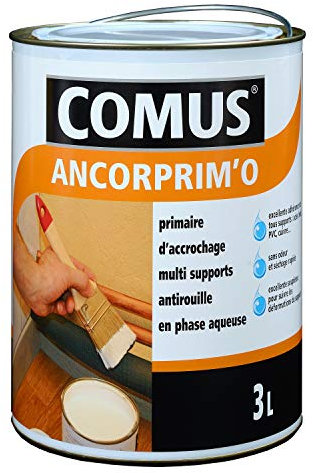 Ancorprim'o Gris Perle 3L - Primaire d’accrochage Universel Polyperformant Glycéro en phase Aqueuse