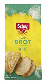 Schär Mix B - Brot Mix Backmischung glutenfrei 1kg, 10er Pack