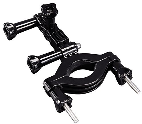 Hama Fixation (sur barre Grande, pour GoPro, de 2,5 à 6,2 cm) Noir