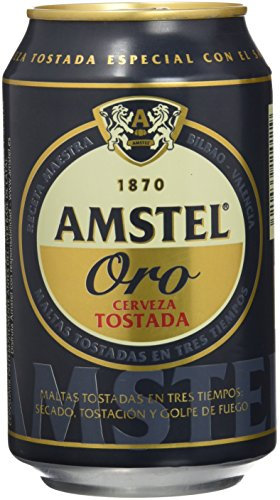 Amstel Oro Cerveza - Lata 330 ml