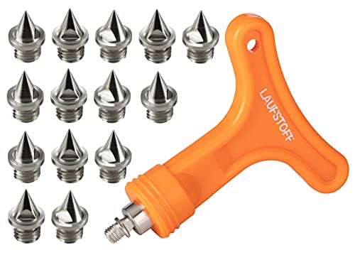 Set Spike de clavos 100 St X 6 mm para atletismo pinchos Incluye Llave unidad plástico