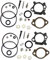 AISEN 2 Pack Reparatur Satz für Briggs & Stratton 398183 490937 Quantum Max 498260 Rasenmäher Vergaser Dichtungen