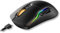 Rapoo VPRO VT200 kabelgebundene Gaming Maus programmierbare Tasten 12.400 DPI Sensor LED-Multi-Color Beleuchtungssystem ergonomisch für Rechtshänder PC & Mac - schwarz