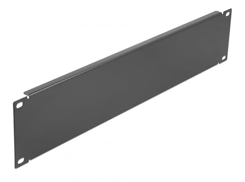 Delock 19 Netzwerkschrank Blindabdeckung 2 HE schwarz