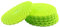 Stone & Thyme Lot de 6 dessous de verre en silicone antidérapant, résistant à la chaleur et facile à nettoyer. Accessoires décoratifs colorés pour la maison qui protègent toutes les surfaces. (Vert)