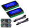 GeeekPi 2Pack IIC/I2C 2004 20x4 Character LCD Module Display Blue Backlight, Support I2C Protocol, LCD 2004 Module Shield für Arduino UNO Raspberry Pi