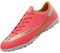 AOWENDI Football Boots Men's Breathable Turf Trainers Outdoor Cleats Professional Athletics Sneakers Teens Wear-Resistence Soccer Shoes Non-Slip Unisex Pink 41, 7.5 UK