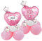 Centrotavolo Battesimo Bambina Palloncini Scritta Il Mio Battesimo Rosa Doppia Faccia Scrivibile Decorazione Tavolo Festa Bomboniere Confetti Nascita Battesimo Baby Shower
