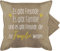 Shirtracer Kissenbezug - Statement Kissen mit Sprüchen - Es gibt Freunde Es gibt Familie und Freunde die Familie Werden - 50 x 50 cm - Beige Natur - Freund Geschenk Spruch Freundin kissenhülle