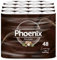 Phoenix Soft Shea Butter Fragranced Luxury Toilet Rolls Bulk Buy - Quilted White 3 Ply Toilet Paper (48 Pack)