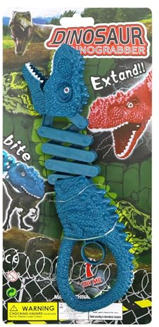 Kögler Teleskop T-Rex Dinosaurier Schnapper Greifer 31 x 14 x 2 cm Blau