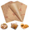 yuejuhe 200 Blatt Deli Papierblätter, Backpapier Zeitungsoptik, Einweg Wrap Papier, Fettdichtes Papier für Lebensmittelkörbe, Brotpapier für Pommes Sandwich Burger Butterbrot Käse (25 x 25 cm)
