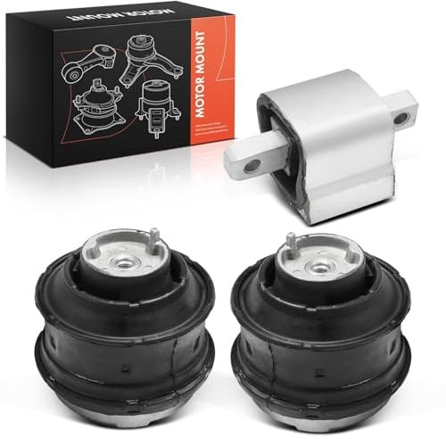 Frankberg 2x Motorlager + 1x Getriebelager 2122400318 | Kompatibel mit C-Klasse T-Model S203, C-Klasse W202, CLK C208, E-Klasse T-Model S210, E-Klasse W210, CLC-Klasse CL203
