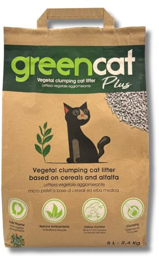 Greencat PLUS a base di cereali 20 lt. (9,6kg. - 4x5lt.)
