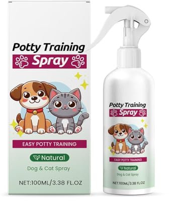Xuminny Potty Training Spray For Dogs, Puppy Potty Training Spray, Train Your Dog To The Toilet In Right Place, Potty Training Spray For Dogs 100ml (1pc)