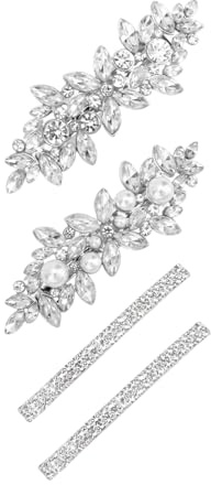 Funkelnde Kristall Braut Haarnadeln Mit Perlen Hochzeits Haarschmuck Für Die Braut Formelle Anlässe Elegante Braut Haarnadeln Für Die Hochzeitszeremonie