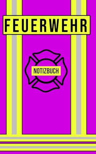 Feuerwehr Notizbuch: Praktischer Begleiter für Notizen im Einsatz - Einsatz Notizbuch (pink)