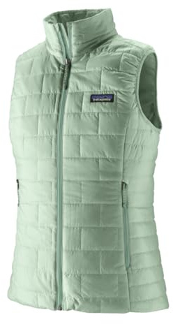 Patagonia Damen W's Nano Puff Vest Jacket, Thin Ice, L EU