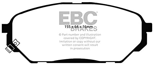 EBC Brakes DP61813 Greenstuff Bremsbeläge