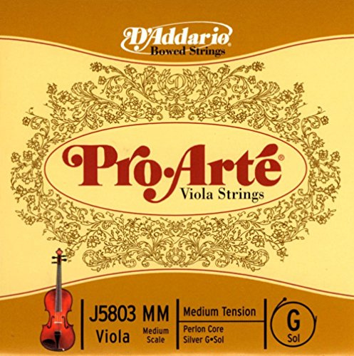 D'Addario Pro-Arte Medium Scale Medium Tension D Saite für Viola