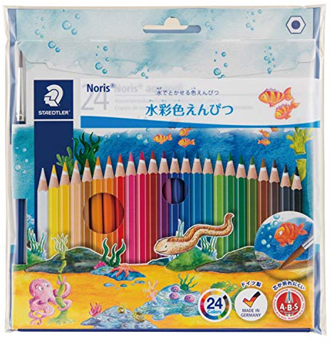 Set 144 10NC24P 24 colors Staedtler Noris Club colored pencil watercolor (japan import)