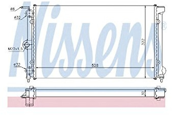 Nissens Radiator - 651111