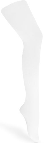 Merry Style Kinder Strumpfhose für Mädchen Microfaser 60 DEN WLSS001 (Weiß, 152-158)