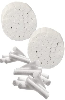 100 Cotons salivaires pour pose de strass dentaire, blanchiment dentaire et soins dentaires - Purenail