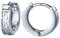Unendlich U Fashion Hohle Labyrinth Damen Creolen 925 Sterling Silber Ohrhänger Ohrringe Ohrschmuck