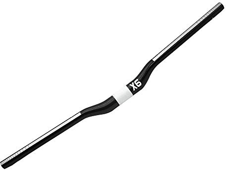 Carbon Fahrrad Lenker radfahren griff Fahrrad MTB mountainbike Leichte Gerade/Riser Lenker (31,8 * 700mm) (Silber Riser)