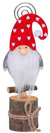 Xniral Weihnachtsdeko Rudolph Ornamente Smiley-Gesicht Puppe Ohne Gesicht Puppen Verzierungen(G)