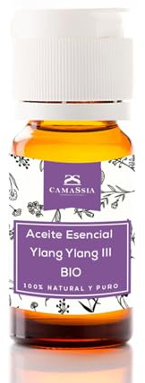 Camassia Aceite esencial Ylang Ylang III BIO | Aceites esenciales | Cananga odorata - 100% natural y puro - de agricultura ecológica | 10ml