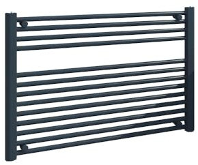 Valve Kings Straight Anthracite Ladder Towel Rail Radiators Central Heating Heater - 900 x 600mm…
