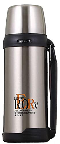 Gourde, Bouteille d’Eau–Étanche, Anti-Fuite, Légère - Idéal pour École, Sport, Fitness, Gym, Travail - Réutilisable -Couleur naturelle_1000ml