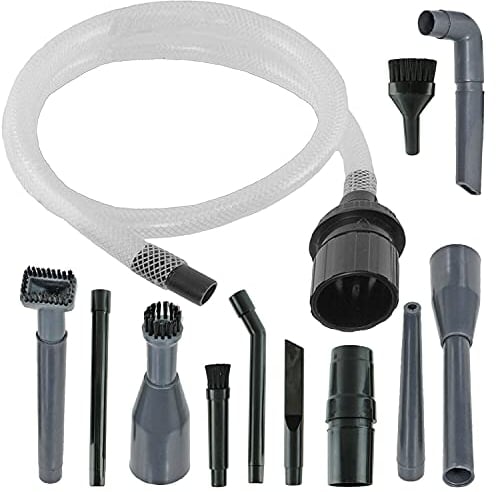 Spares2go Complete Micro Tool Kit Mini Attachments Set Compatible with Shark Vacuum Cleaner 35mm PC Desk Car