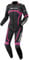 Bogotto Misano 2-Teiler Damen Motorrad Lederkombi, schwarz/fuchsia, 36