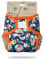 Petit Lulu XL Überhose (12-17 kg) für Stoffwindeln Klett (Fox Family)