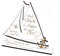 Dekolando Geldgeschenk Hochzeit Schiff - Viel Glück im Hafen der Ehe - personalisiert Hochzeitsgeschenk Geschenk