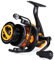 Sougayilang Angelrolle, ultraleichte Spinnrolle mit Aluminiumspule, 5,2:1 Hochgeschwindigkeits-Spinnangelrolle, 1000-6000 Serie für Süßwasser-Orange 1000