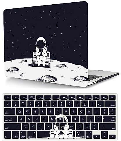 Hülle Kompatibel mit MacBook Pro 13 Zoll 2015 2014 2013 2012 Freisetzung A1425 A1502 mit Retina Display, Plastik Hartschale Snap Case & Tastaturabdeckung für Retina 13 Zoll, Astronaut