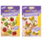 Günthart BackDecor 15 Glückskäfer und Kleeblätter sowie 12 Schmetterlinge aus weißer Kuvertüre SET, 2er Pack (1 x 31 g)