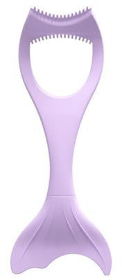 Makeup Lash Tool, Silicone Mascara Shield Applicators, Lash Guard Reusable Eye Makeup Tool for Ladies Girls Women Beginners (Purple)